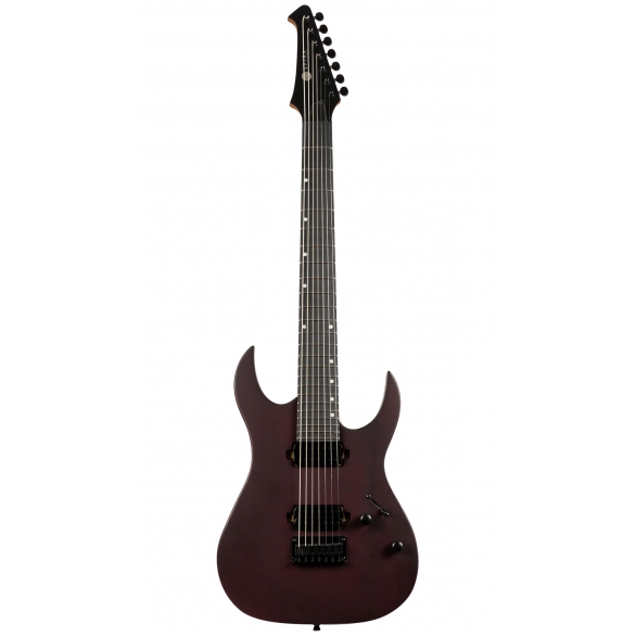 Spira S-407 MWR 7 Telli Elektro Gitar (Wine Red), Fotoğraf: 1/7