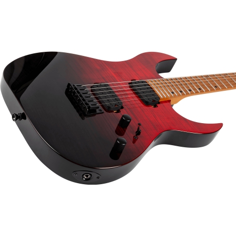 Spira S-450 TRD Elektro Gitar (Kırmızı Siyah)<br>Fotoğraf: 3/7