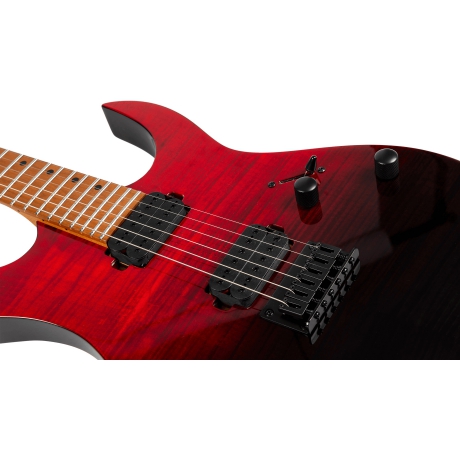 Spira S-450 TRD Elektro Gitar (Kırmızı Siyah)<br>Fotoğraf: 2/7