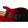 Spira S-457 TRD 7 Telli Elektro Gitar (Kırmızı Siyah)<br>Fotoğraf: 2/7