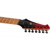 Spira S-457 TRD 7 Telli Elektro Gitar (Kırmızı Siyah)<br>Fotoğraf: 6/7