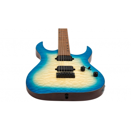Spira S-500 QAB Elektro Gitar (Trans Aqua Blue)<br>Fotoğraf: 5/8