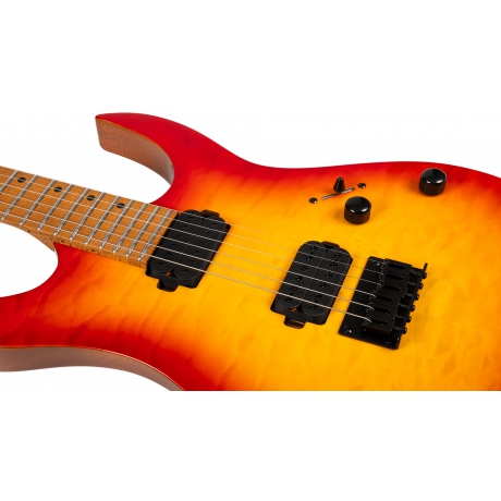Spira S-500 QFB Elektro Gitar (Fireburst)<br>Fotoğraf: 5/6