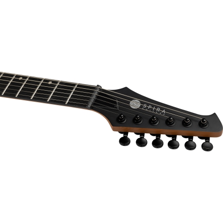 Spira T-400 MBK Elektro Gitar (Mat Siyah)<br>Fotoğraf: 5/6
