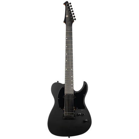 Spira T-407 MBK 7 Telli Elektro Gitar (Mat Siyah)<br>Fotoğraf: 1/5
