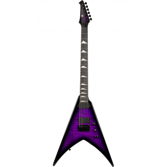Spira V-500 TPP Flying V Elektro Gitar (Trans Purple), Fotoğraf: 1/7