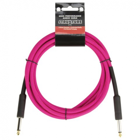 Strukture SC10NP6mm Neon Pink Enstrüman Kablosu (3 Metre)<br>Fotoğraf: 1/1