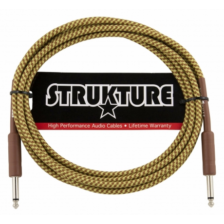 Strukture SC10TW 6mm Sarı Enstrüman Kablosu (3 Metre)<br>Fotoğraf: 1/1
