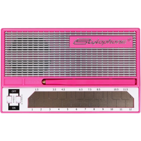 Stylophone S1 The Original Pocket Synthesizer (Pink)<br>Fotoğraf: 1/3