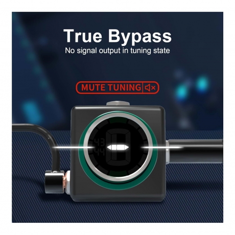 Swiff Audio C20 Mini Pedal Tuner<br>Fotoğraf: 4/7