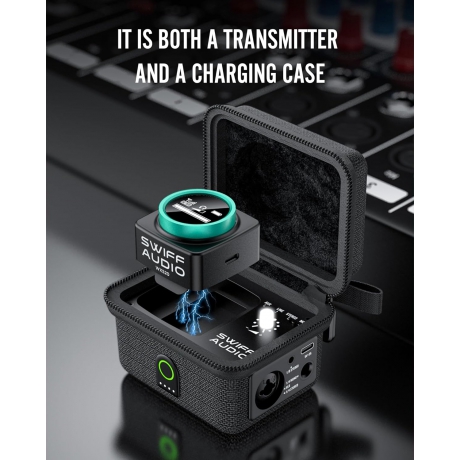 Swiff Audio WX-520 In-ear 5.8G Kablosuz Monitör Sistemi<br>Fotoğraf: 4/7