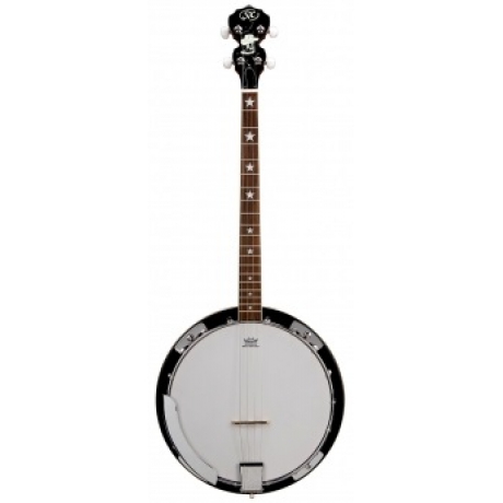 SX BJ404 Tenor Banjo (Natural)<br>Fotoğraf: 1/5