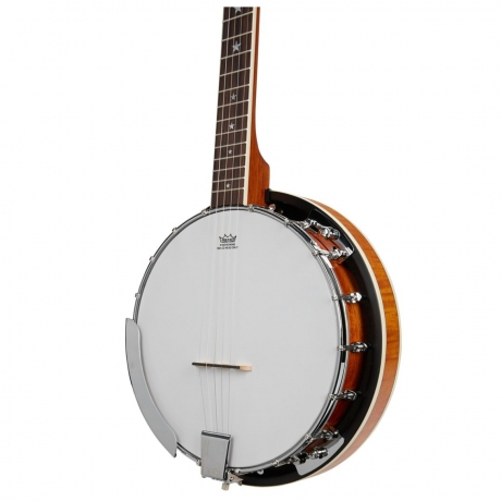 SX BJ405 Natural Banjo<br>Fotoğraf: 2/4