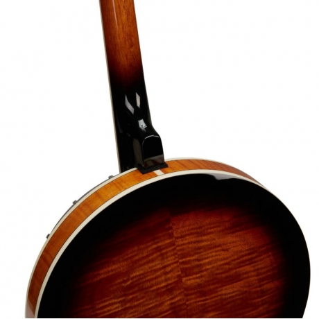 SX BJ454VS Tenor Banjo (Vintage Sunburst)<br>Fotoğraf: 3/5