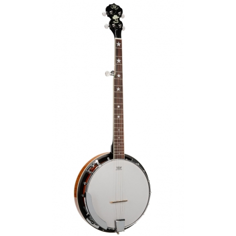 SX BJ455VS Sol Majör Banjo (Vintage Sunburst)<br>Fotoğraf: 1/4