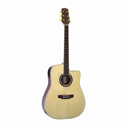 SX DG200CE+/NA Elektro Akustik Gitar (Natural)