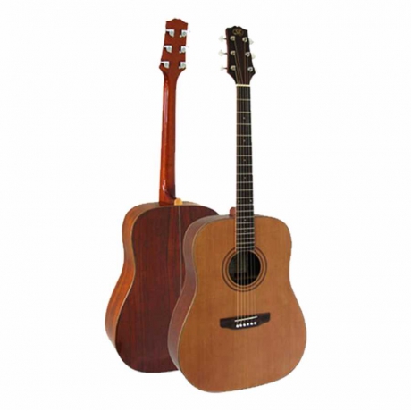 SX DG30R+ Akustik Gitar (Natural)<br>Fotoğraf: 1/1