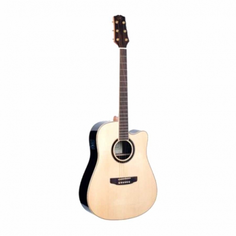 SX DG50CE+ Elektro Akustik Gitar (Natural)<br>Fotoğraf: 1/1