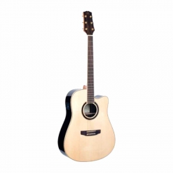 SX DG50CE+ Elektro Akustik Gitar (Natural)
