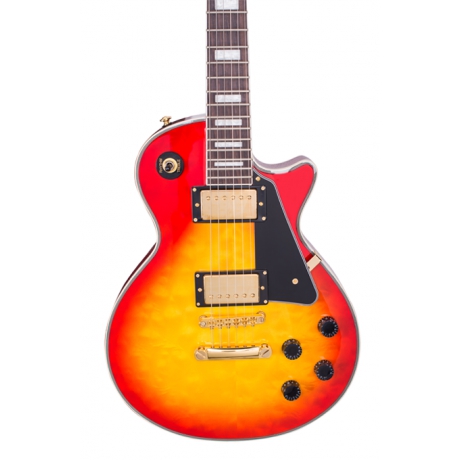 SX Les Paul Elektro Gitar (Cherry Sunburst)<br>Fotoğraf: 3/3