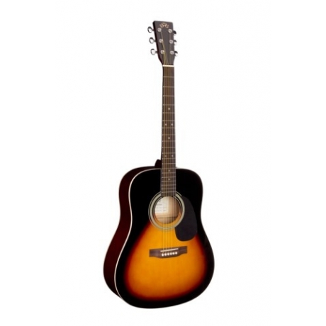 SX MD160/VS Akustik Gitar (Vintage Sunburst)<br>Fotoğraf: 1/1