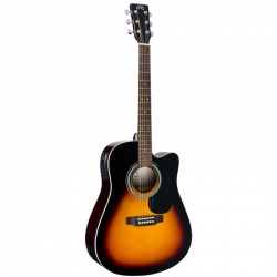 SX MD160CE/VS Elektro Akustik Gitar (Vintage Sunburst)