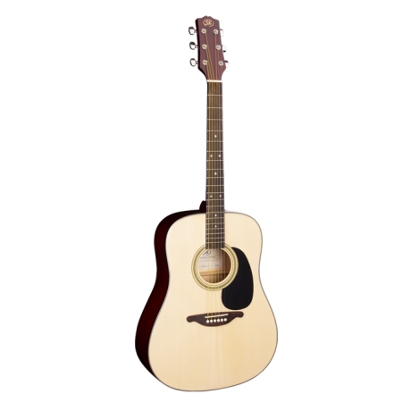 SX SA1-SK-NA Akustik Gitar Seti (Natural)<br>Fotoğraf: 2/5