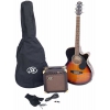 Sx SA3-SK-VS Elektro Akustik Gitar Seti<br>Fotoğraf: 1/1