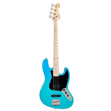 SX SBM1/BG Bas Gitar (Blue Glow)<br>Fotoğraf: 1/6