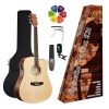 SX SD104CEK Elektro Akustik Gitar (Natural)<br>Fotoğraf: 1/1