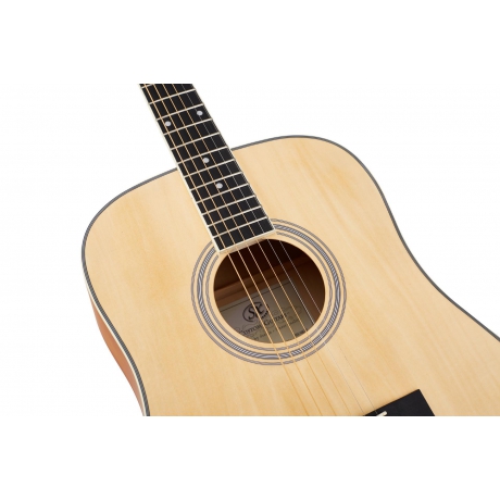 SX SD104K Akustik Gitar (Natural)<br>Fotoğraf: 4/7