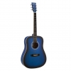 SX SD104KBUS Akustik Gitar (Blue Sunburst)<br>Fotoğraf: 1/7