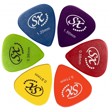 SX SD104KBUS Akustik Gitar (Blue Sunburst)<br>Fotoğraf: 7/7