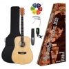 SX SD104LK Solak Akustik Gitar (Natural)<br>Fotoğraf: 1/1