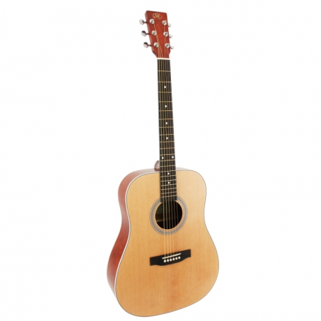 SX SD204K 4/4 Akustik Gitar Paketi (Natural)<br>Fotoğraf: 2/3