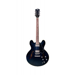 SX SEL6GBU Semi Hollow Elektro Gitar (Glitter Blue)