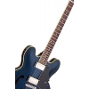 SX SEL6GBU Semi Hollow Elektro Gitar (Glitter Blue), Fotoğraf: 7/9