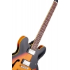SX SEL6VS Semi Hollow Elektro Gitar (Vintage Sunburst), Fotoğraf: 7/9