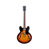 SX SEL6VS Semi Hollow Elektro Gitar (Vintage Sunburst), Fotoğraf: 1/9