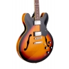 SX SEL6VS Semi Hollow Elektro Gitar (Vintage Sunburst), Fotoğraf: 5/9