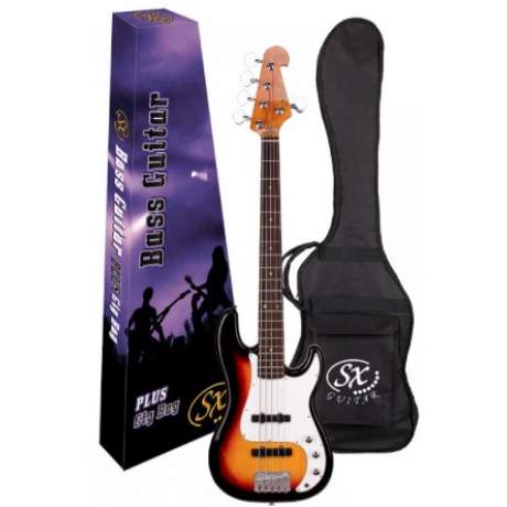 SX SJB62 /5/3TS 5 Telli Bas Gitar (3 Tone Sunburst)<br>Fotoğraf: 1/1