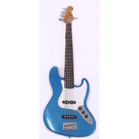 SX SJB62 /5/LPB 5 Telli Bas Gitar (Lake Placid Blue)<br>Fotoğraf: 1/1
