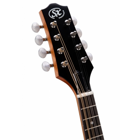 SX SMA600 A Style Mandolin (Natural)<br>Fotoğraf: 4/7