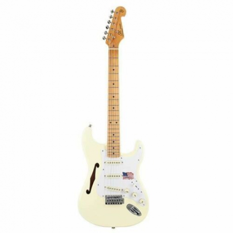 SX SST/ALDER/H/VWH Hollow Body Elektro Gitar (Vintage White)<br>Fotoğraf: 1/1