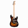 SX SST/ASH/H/3TS Hollow Body Elektro Gitar (3 Tone Sunburst), Fotoğraf: 1/1