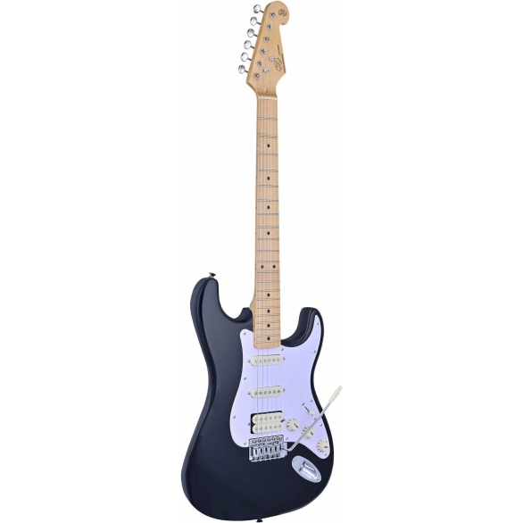 SX SST57+/HSS/BK Elektro Gitar (Siyah), Fotoğraf: 1/3