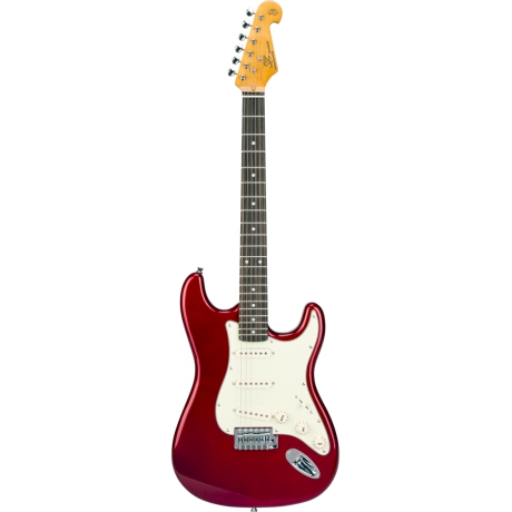 SX Stratocaster Elektro Gitar (Candy Apple Red)<br>Fotoğraf: 1/4