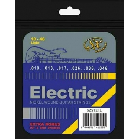 SX SZSTE1L Light Elektro Gitar Teli (10-46)<br>Fotoğraf: 1/1