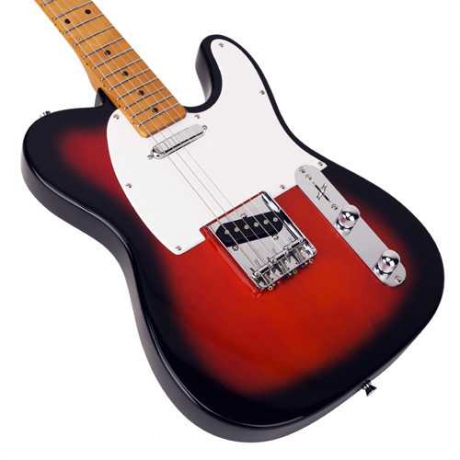 SX Telecaster Elektro Gitar (2-Tone Sunburst)<br>Fotoğraf: 2/4