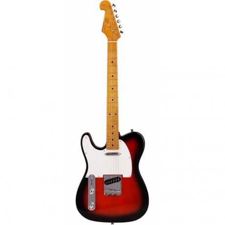 SX Telecaster Solak Elektro Gitar (Sunburst)<br>Fotoğraf: 1/2